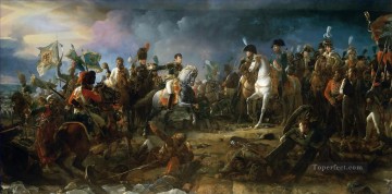  Militar Arte - Francois Gerard La batalla de Austerlitz 2 de diciembre de 1805 La bataille Guerra militar de Austerlitz